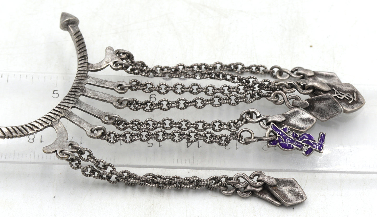 Tibetan dangle single cuff earring