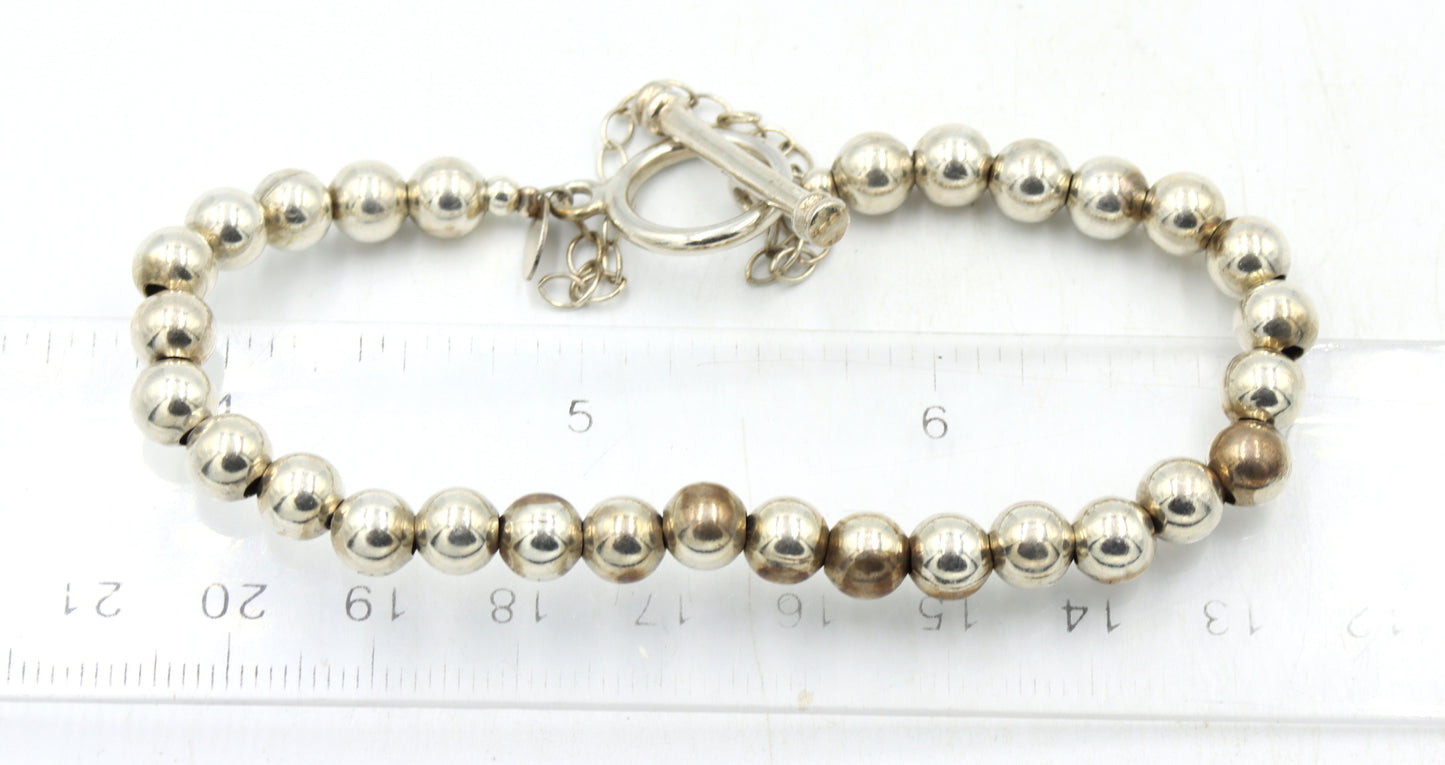 Vintage 925 sterling silver group lot of 6 bracelets