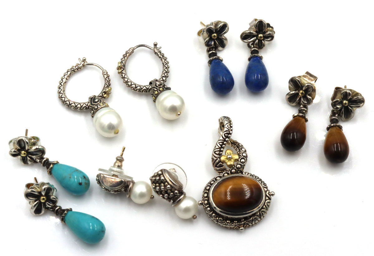 Group lot of Bixby 925 sterling silver jewelry