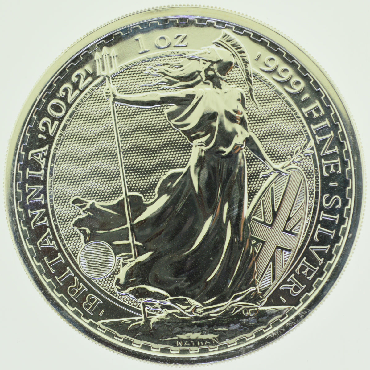 2022 Great Britain Britannia 1 oz .999 Fine Silver Coin