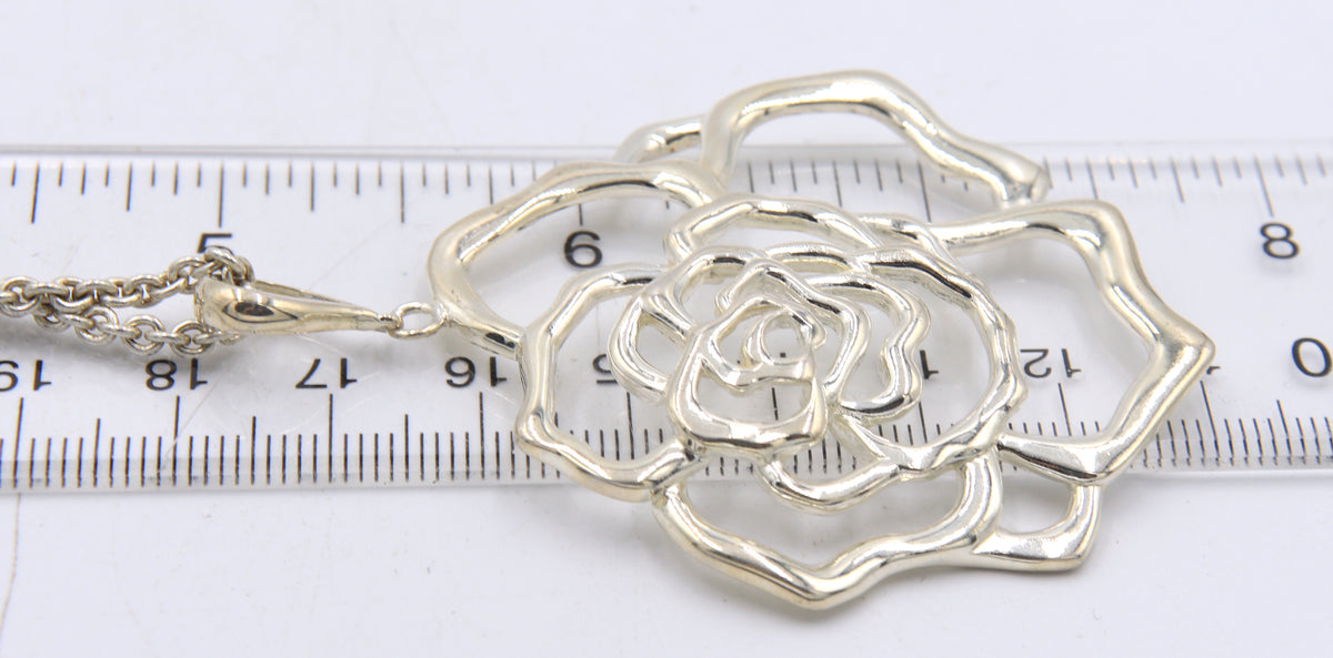 Group Lot of 3 Necklaces in Vintage 925 Sterling Silver
