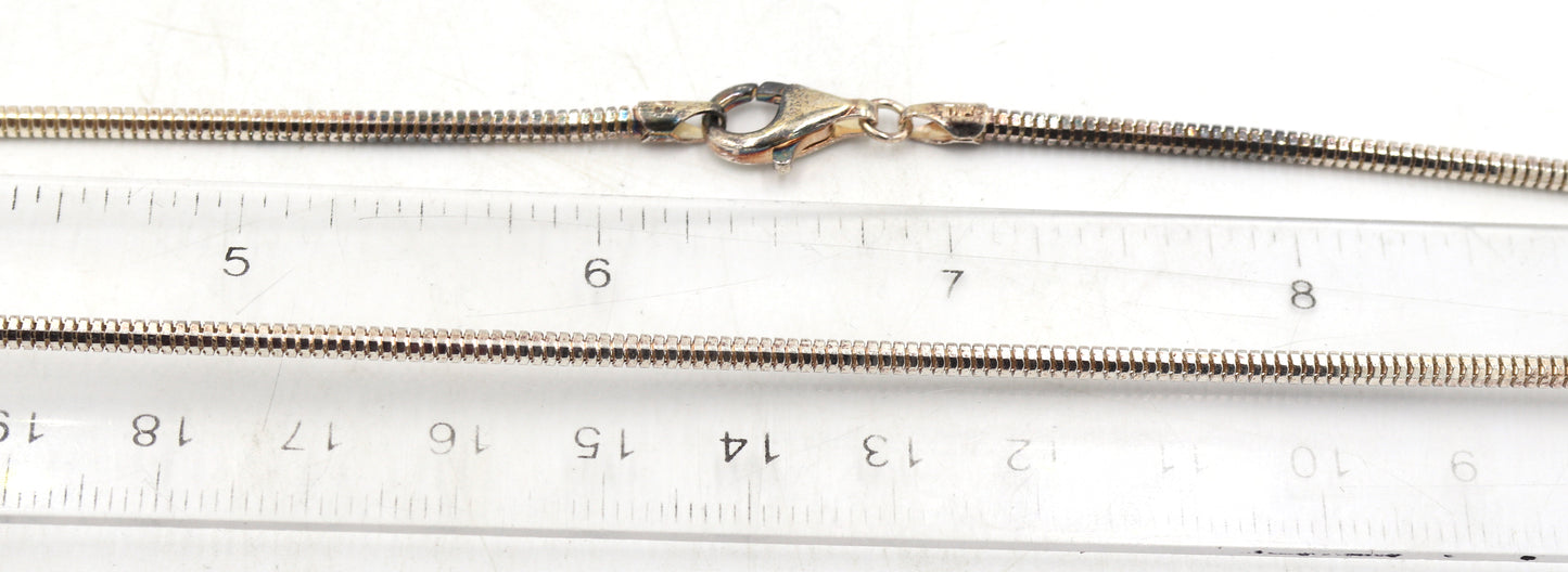 Italian 925 sterling silver chain necklace