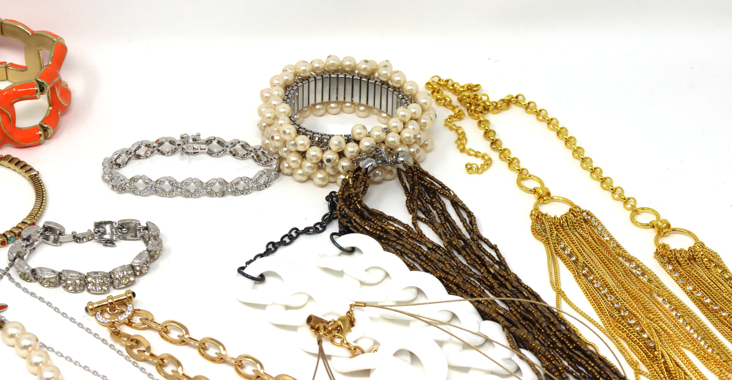 Big Group lot of Costume Jewelry