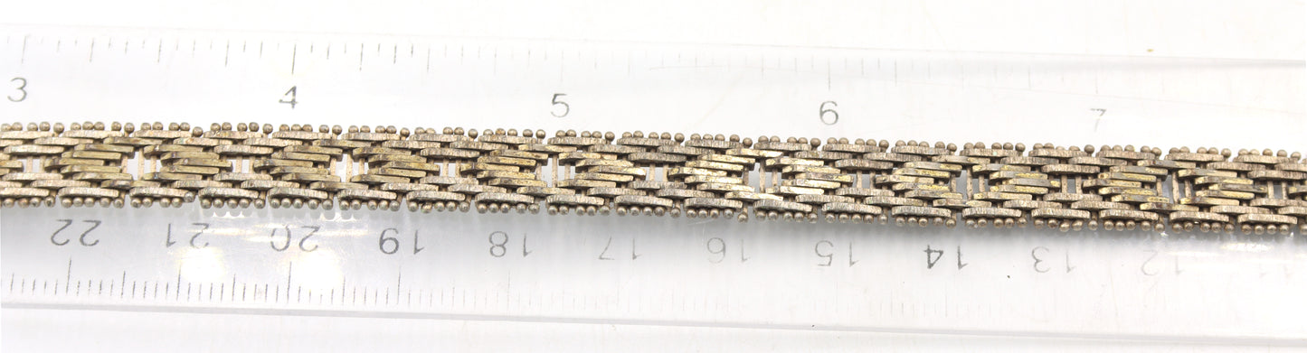 Group lot of vintage 925 sterling silver bracelets