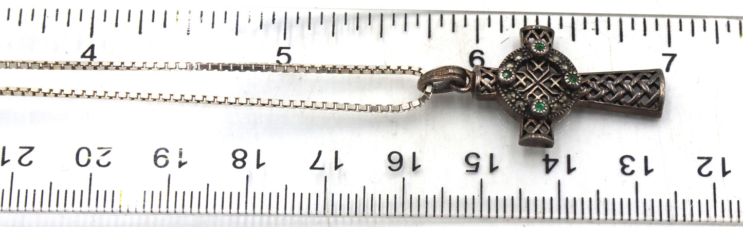 Group lot of 6 vintage 925 sterling silver necklaces