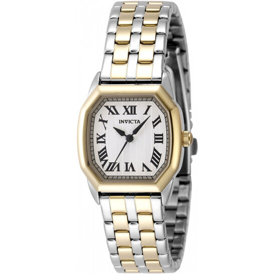 Invicta Wildflower Women's Two-Tone Stainless Steel Silver Dial Watch