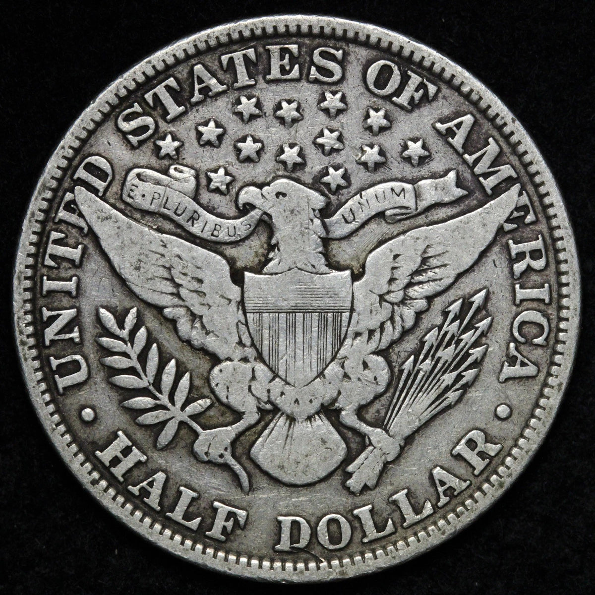 1892 Barber Silver Half Dollar (50C) Better Early Date U.S. Silver Coin Circulated
