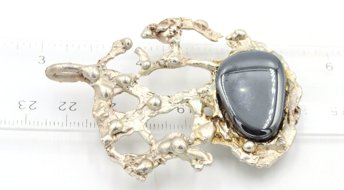 Group lot of 3 Vintage 925 sterling silver signed jewelry
