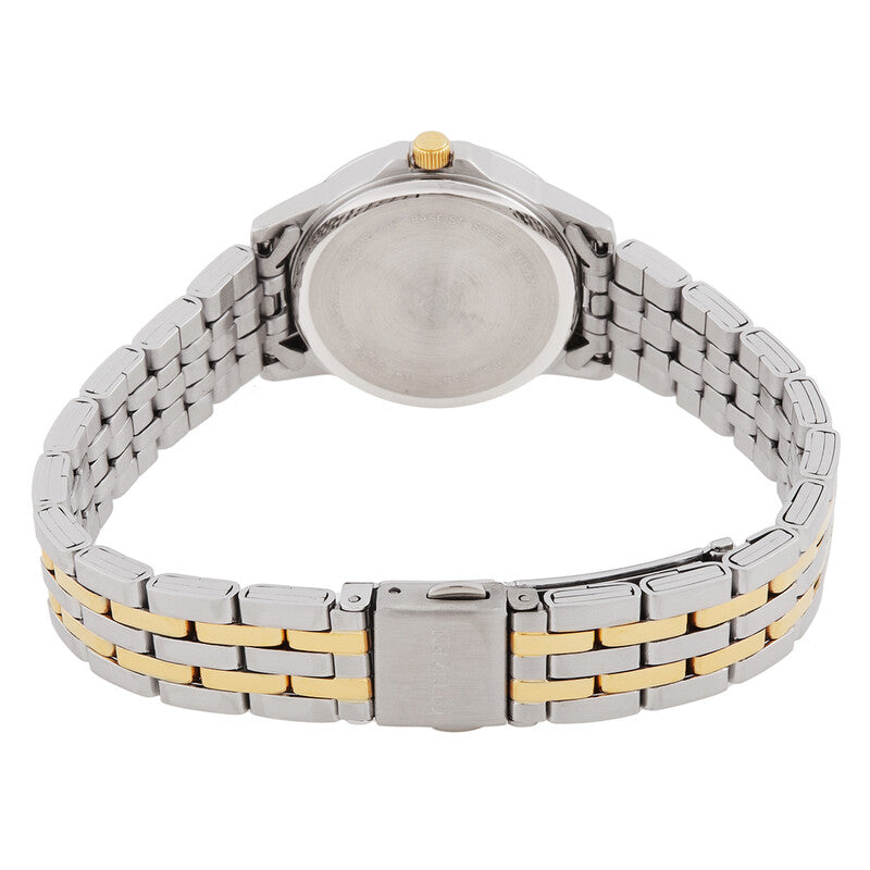 Citizen Quartz Black Dial Two-Tone Ladies Watch