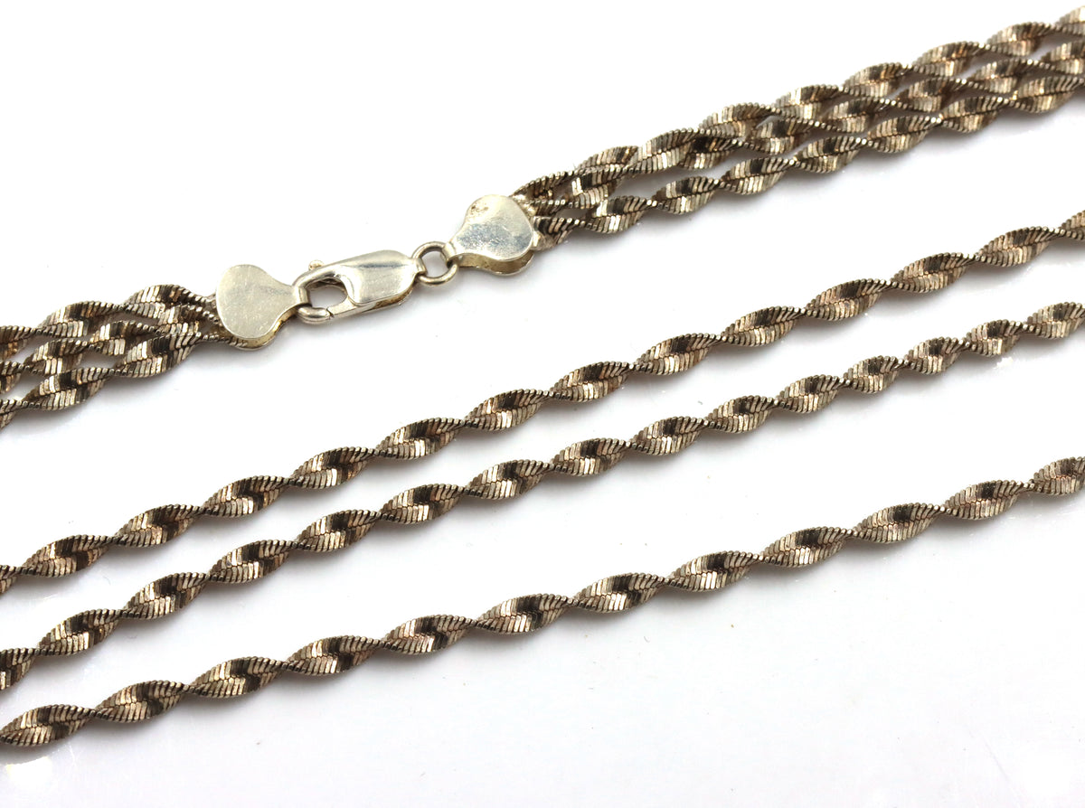 Group lot of 9 vintage 925 sterling silver necklaces