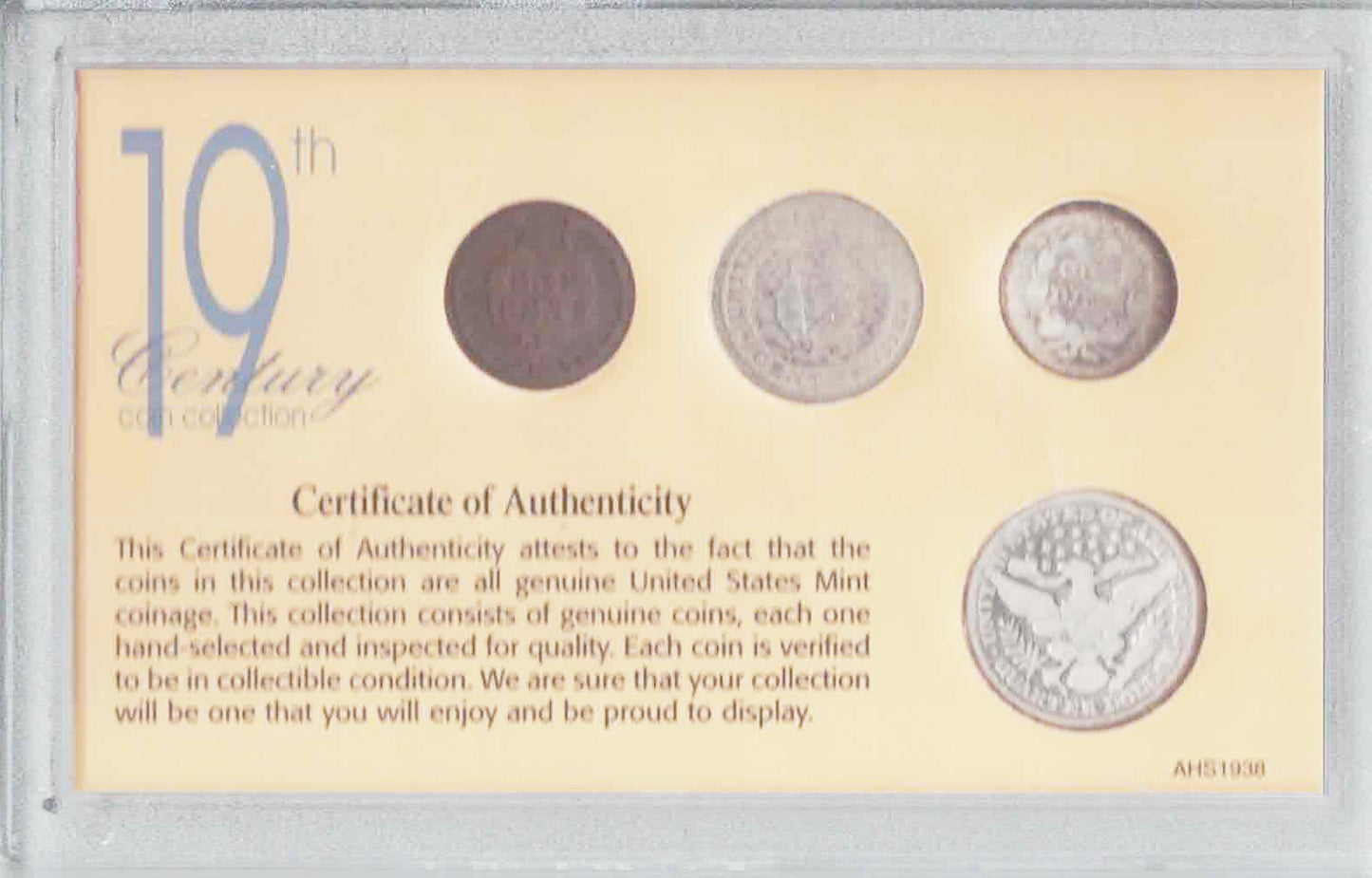 19th Century Coin Collection