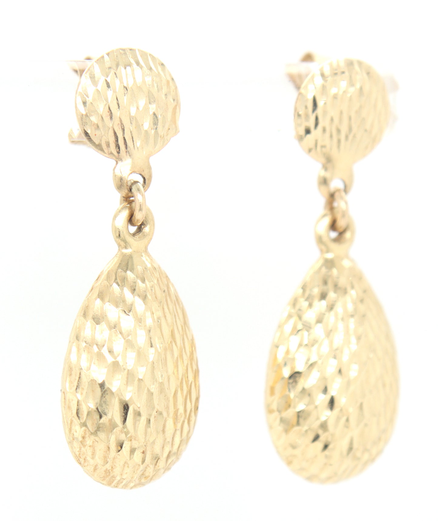 14kt Yellow gold dangle earrings