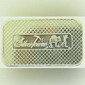 Silver Towne Prospector and Donkey 5 oz .999 Fine Silver Bar