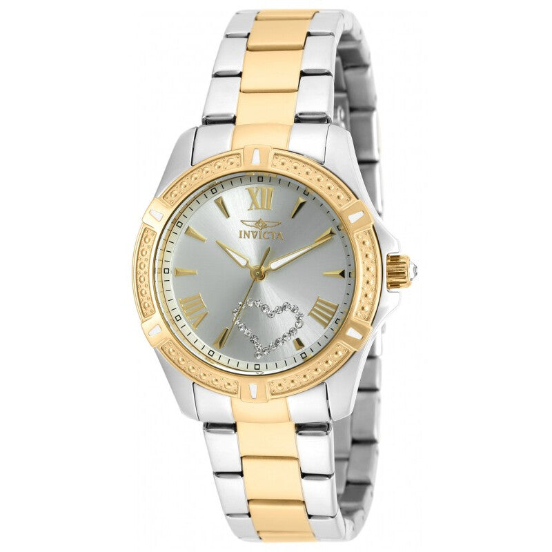 Invicta Angel Silver Dial Two-Tone Women's Watch