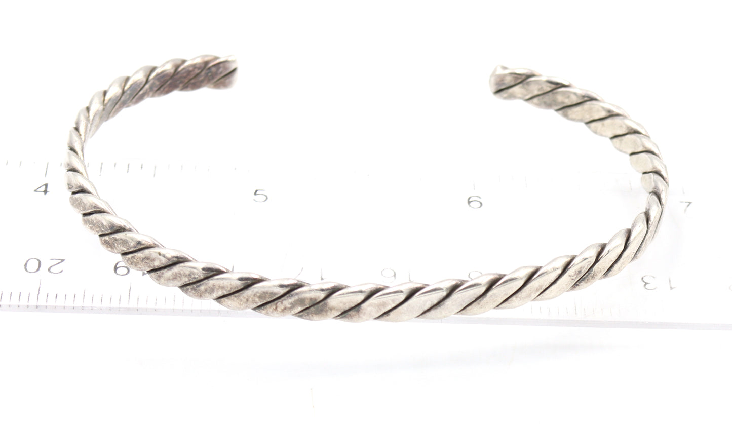 Group lot of Vintage 925 sterling silver bangles