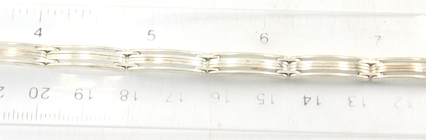 Group lot of 6 Vintage 925 sterling silver bracelets