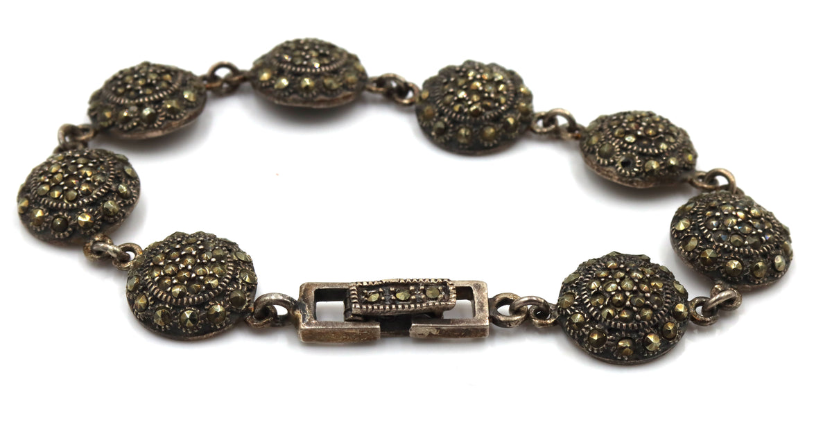 Group lot of 3 Vintage 925 sterling silver bracelets