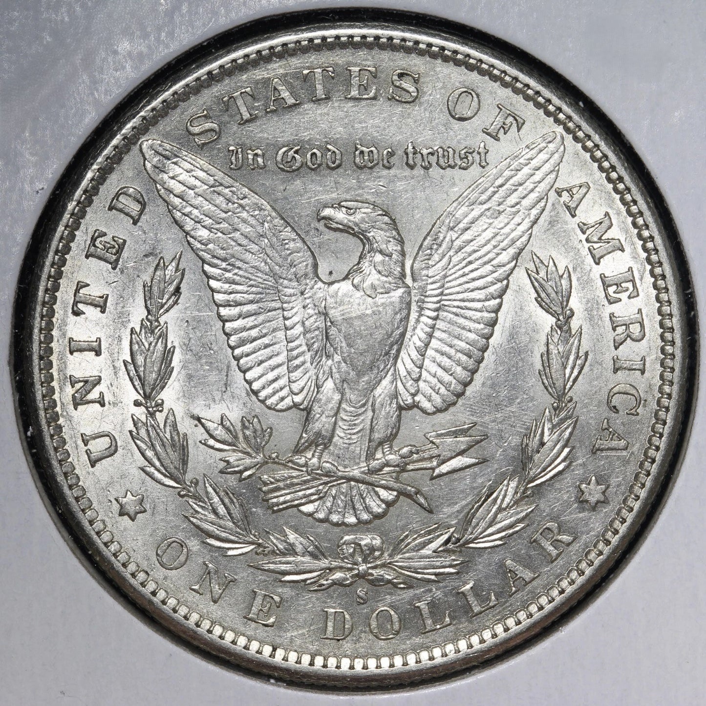 1897-S Morgan Silver Dollar San Francisco Mint Better Date About Uncirculated (AU) Details