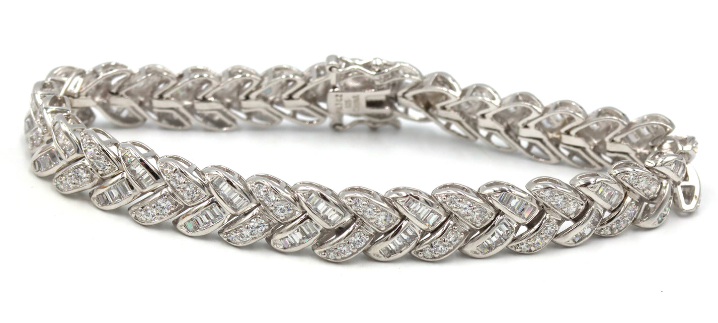 Vintage 925 sterling silver group lot of 3 bracelets