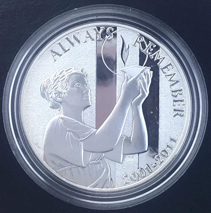 2011 September 11 National Medal – With Original Box & COA