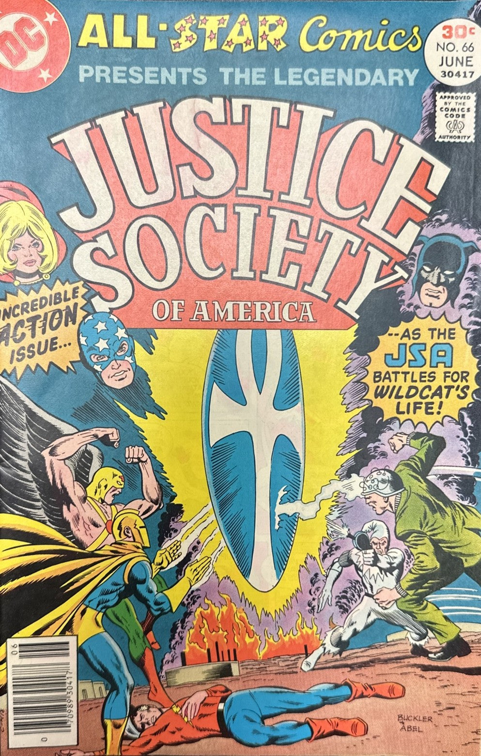 Vintage DC & Marvel Comic Book Lot – All-Star Comics #66, Brave & the Bold #130, Avengers #155 (1970