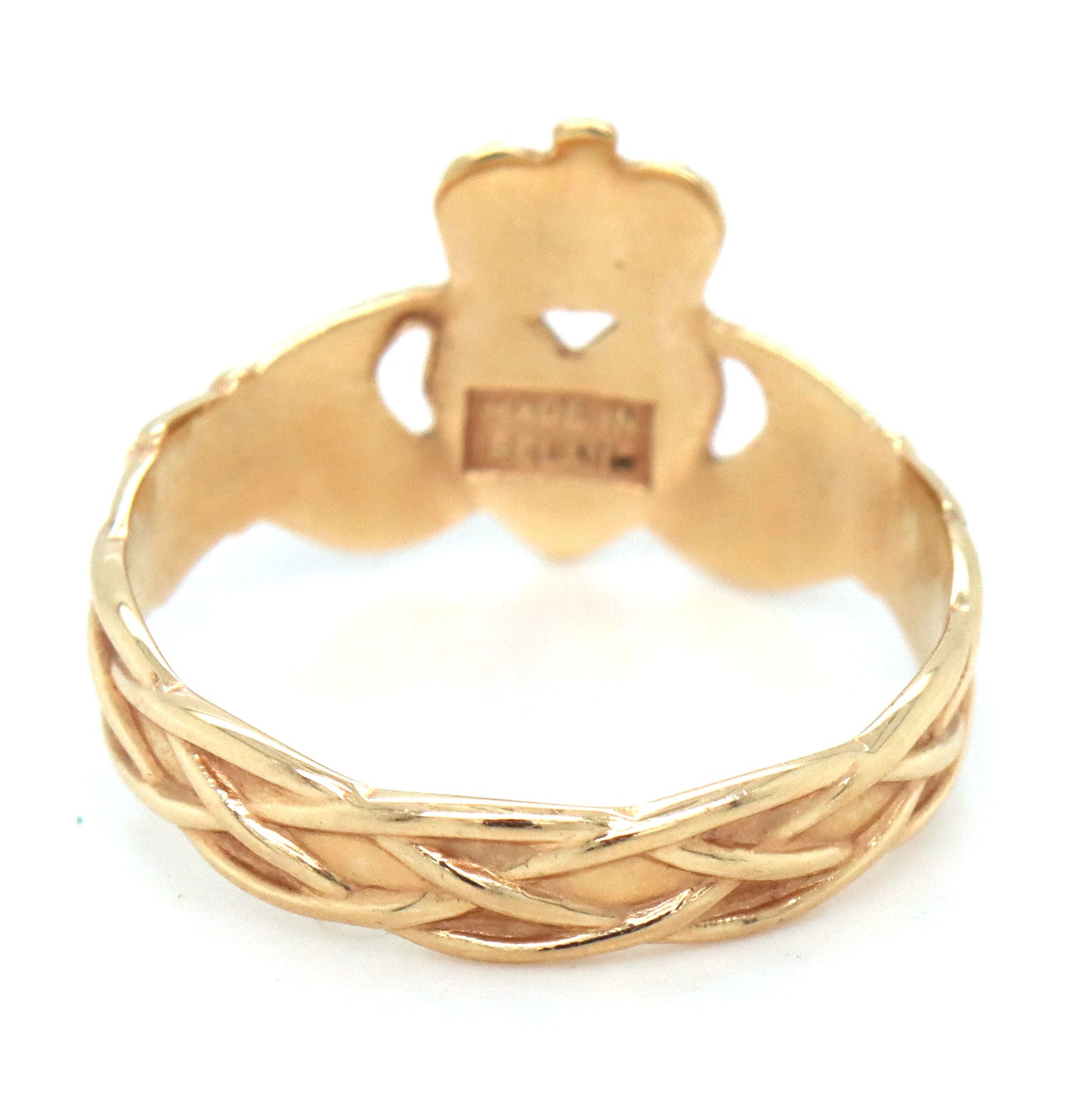 10kt Yellow gold Claddagh ring