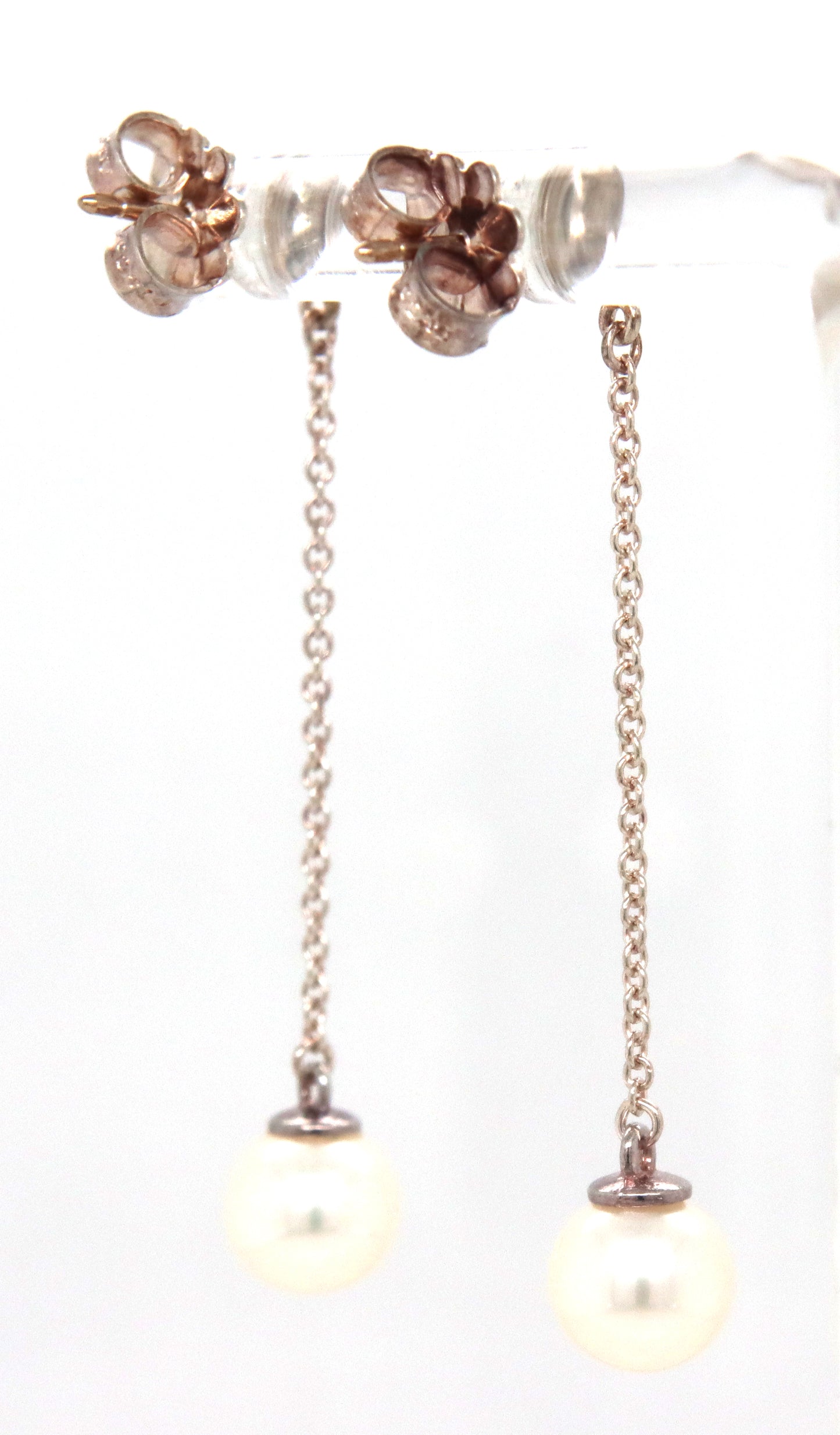 Tiffany & CO Ziegfeld pearl dangle earrings