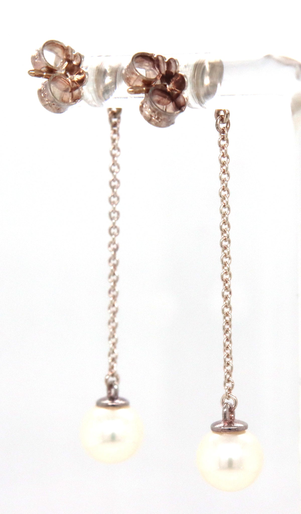 Tiffany & CO Ziegfeld pearl dangle earrings