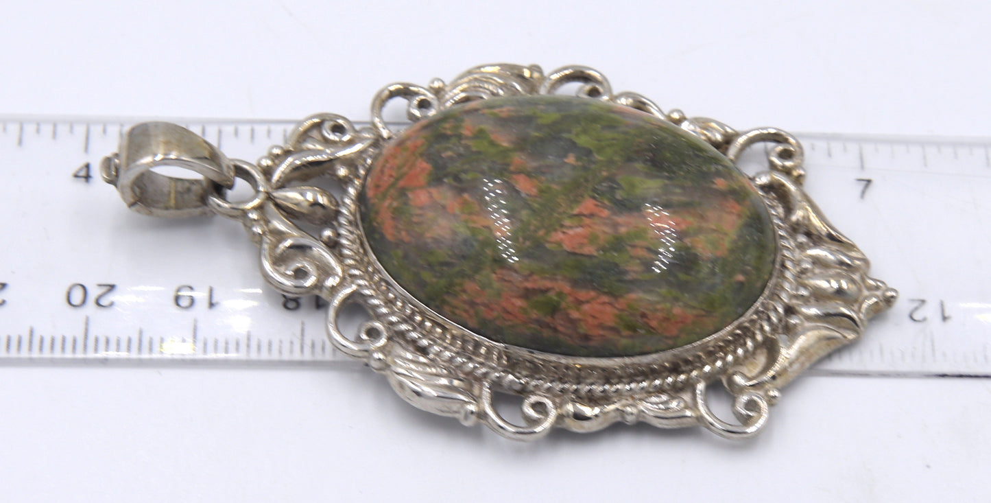 Lot of Unakite gemstone mixed jewelry