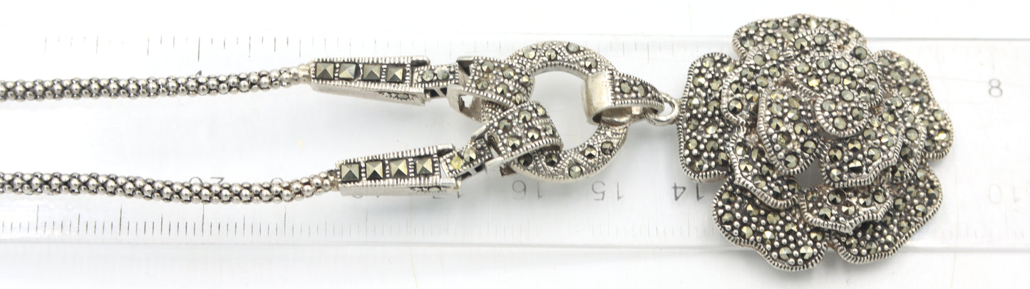 Group lot of Vintage 925 sterling silver mixed cubic zirconia jewelry