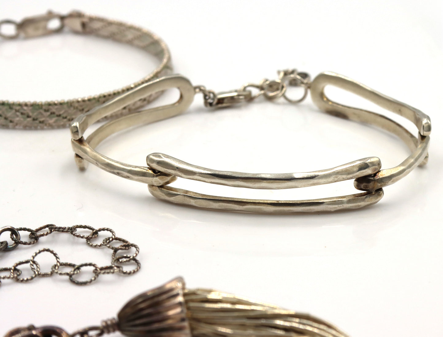 Group lot of 7 bracelet in 925 sterling silver