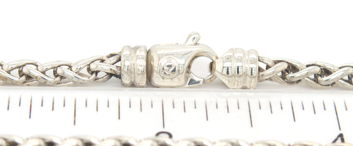 David Yurman 4mm wheat chain necklace