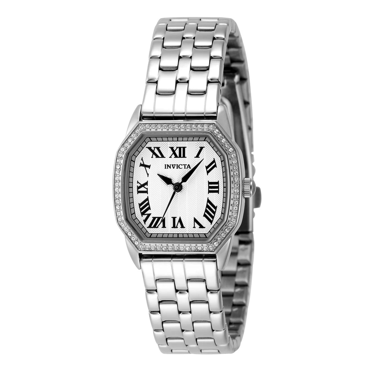 Invicta Women's Wildflower Quartz 3 Hand Silver Dial Watch