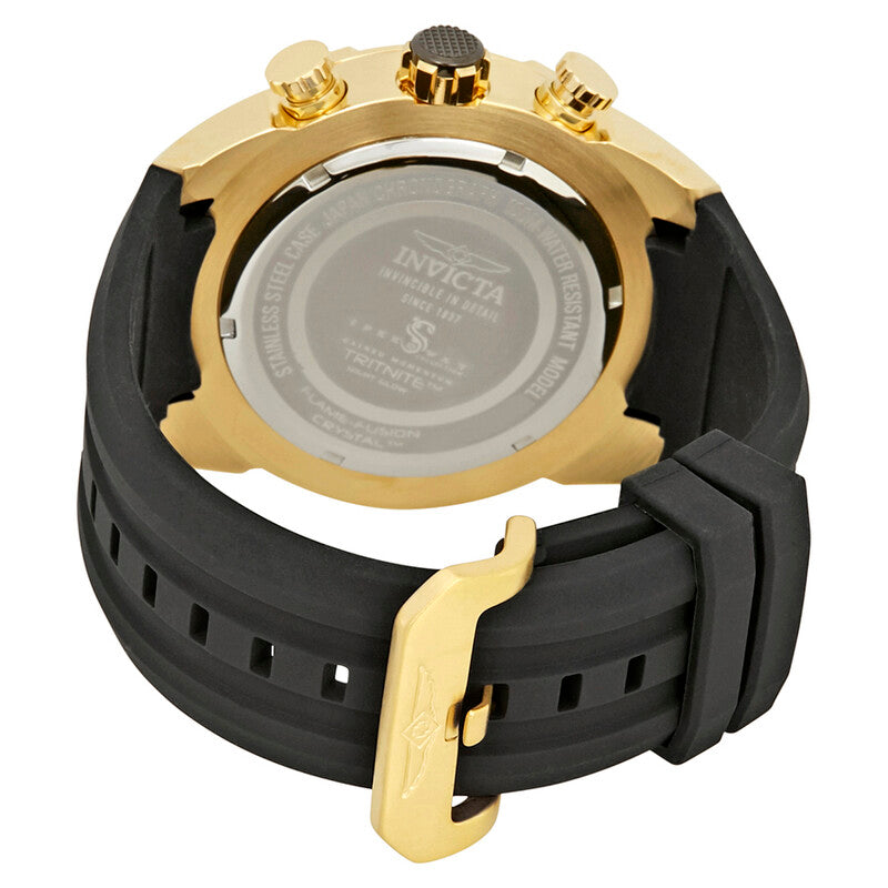 Invicta Speedway Chronograph GMT Men’s Black Dial Sport Watch
