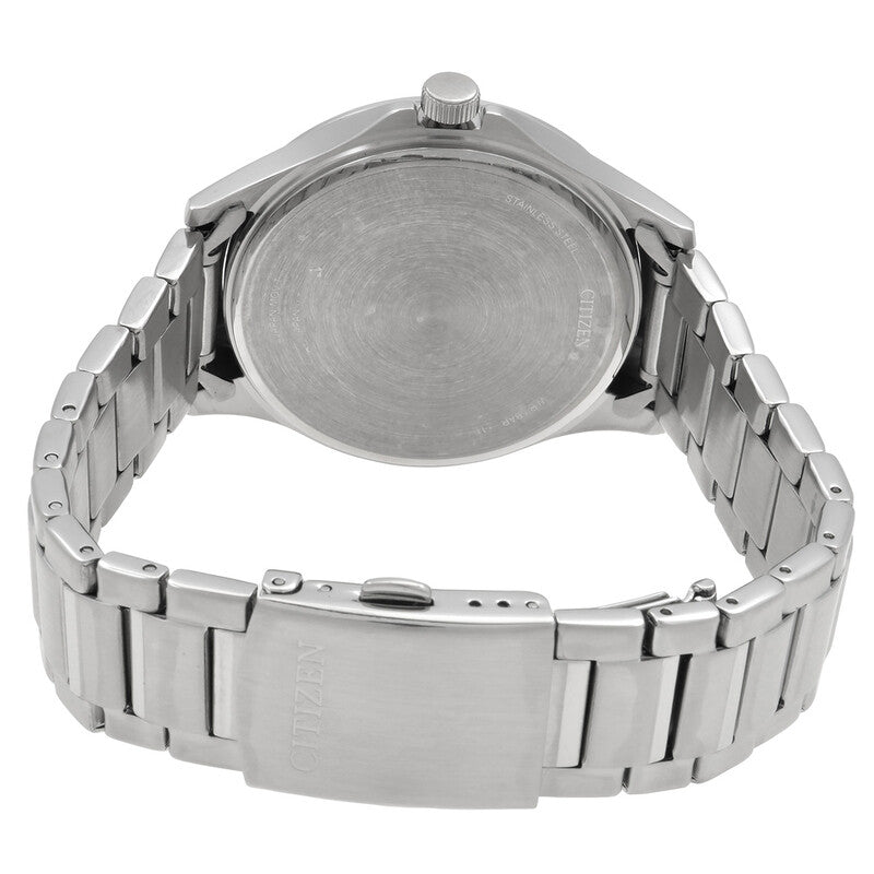 Citizen Quartz Blue Dial Stainless Steel Men's Watch