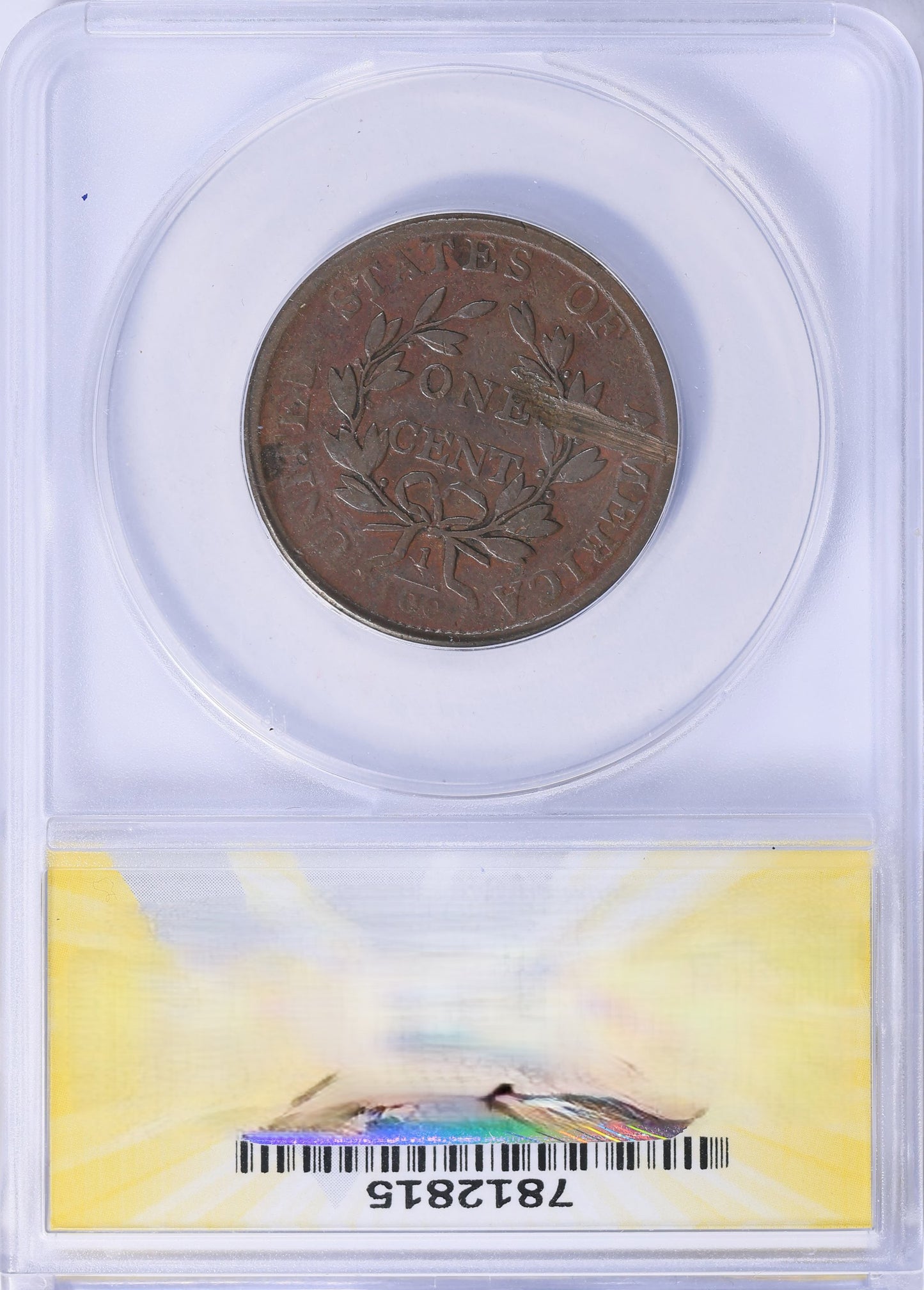 1805 Draped Bust Large Cent S-268 ANACS F-12 Details Early U.S. Copper Coin