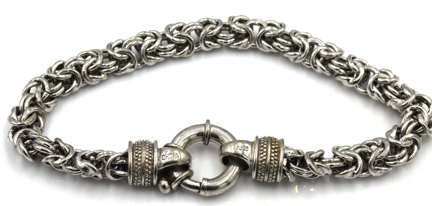 Group lot of Vintage 925 sterling silver bracelets