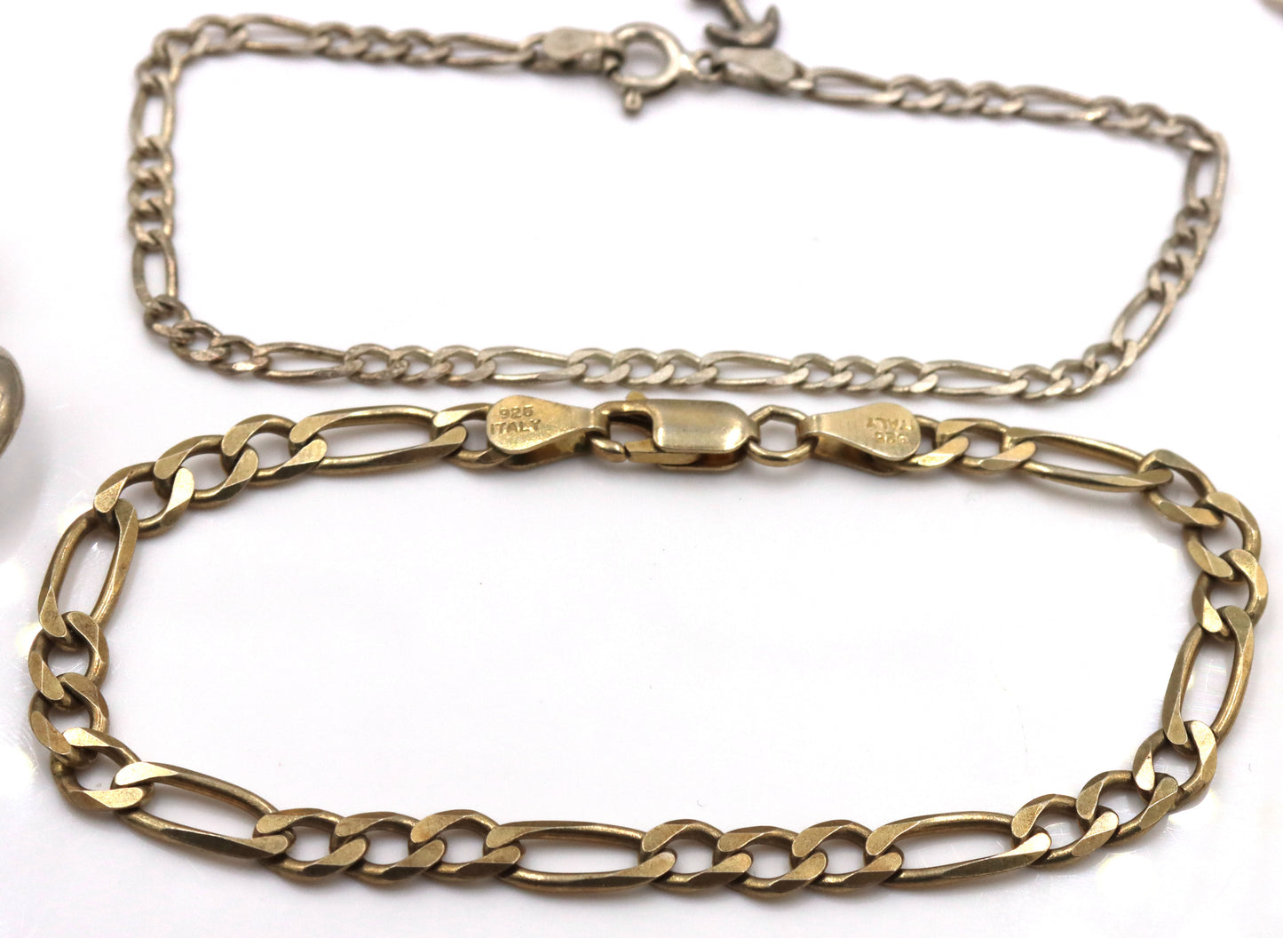 Group lot of 11 Vintage 925 sterling silver bracelets