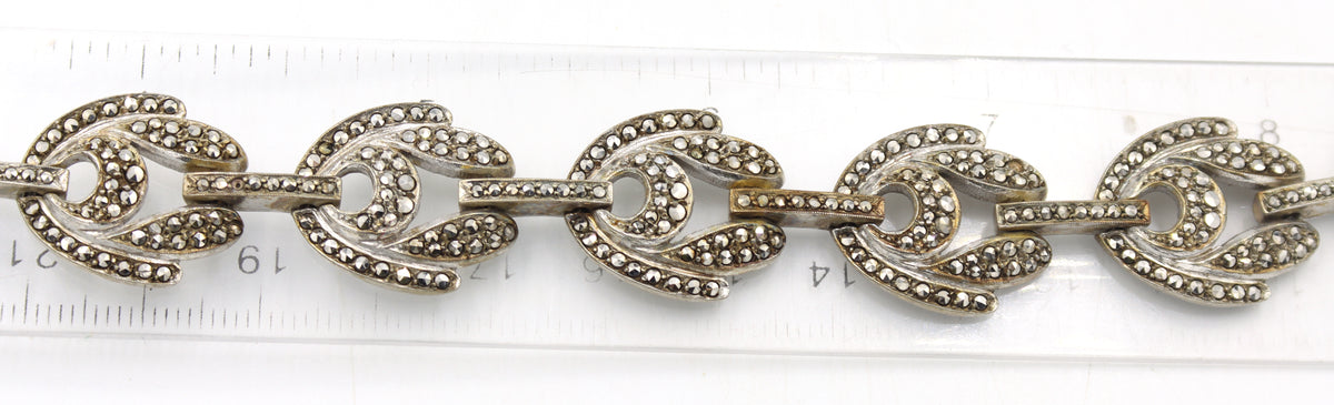 Group lot of Vintage 925 sterling silver bracelets