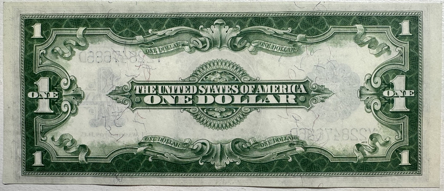 1923 $1 Silver Certificate Speelman White Fr. 237 Blue Seal Circulated