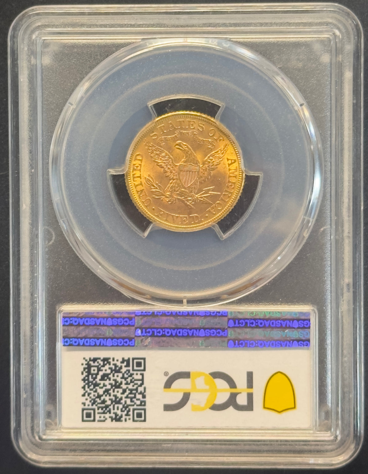 1881 $5 Liberty Gold Half Eagle PCGS MS63