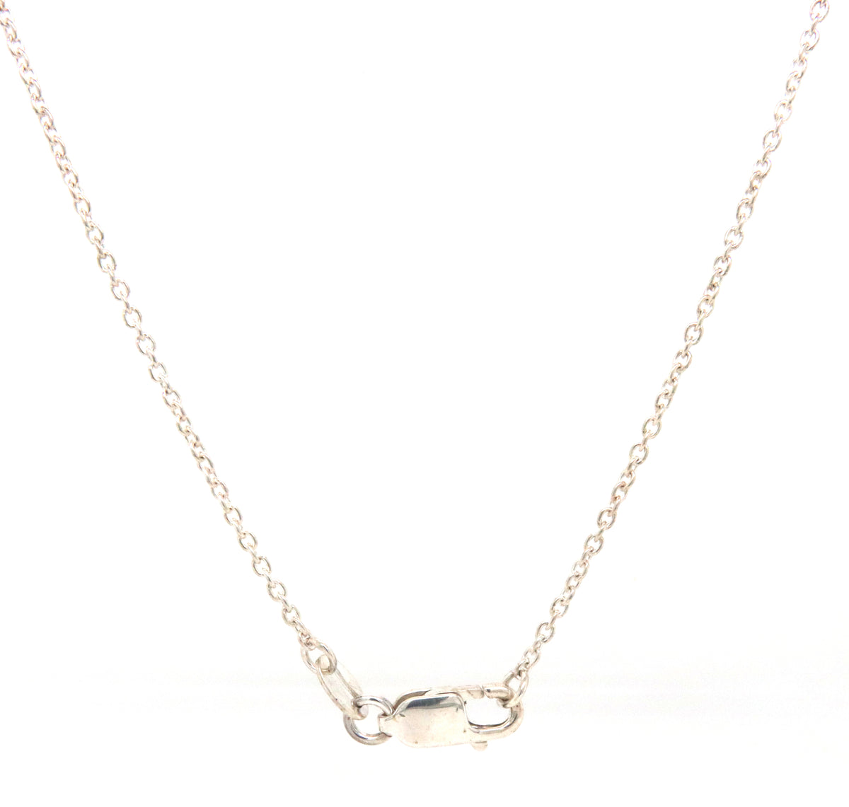 925 Sterling silver bar pendant on chain