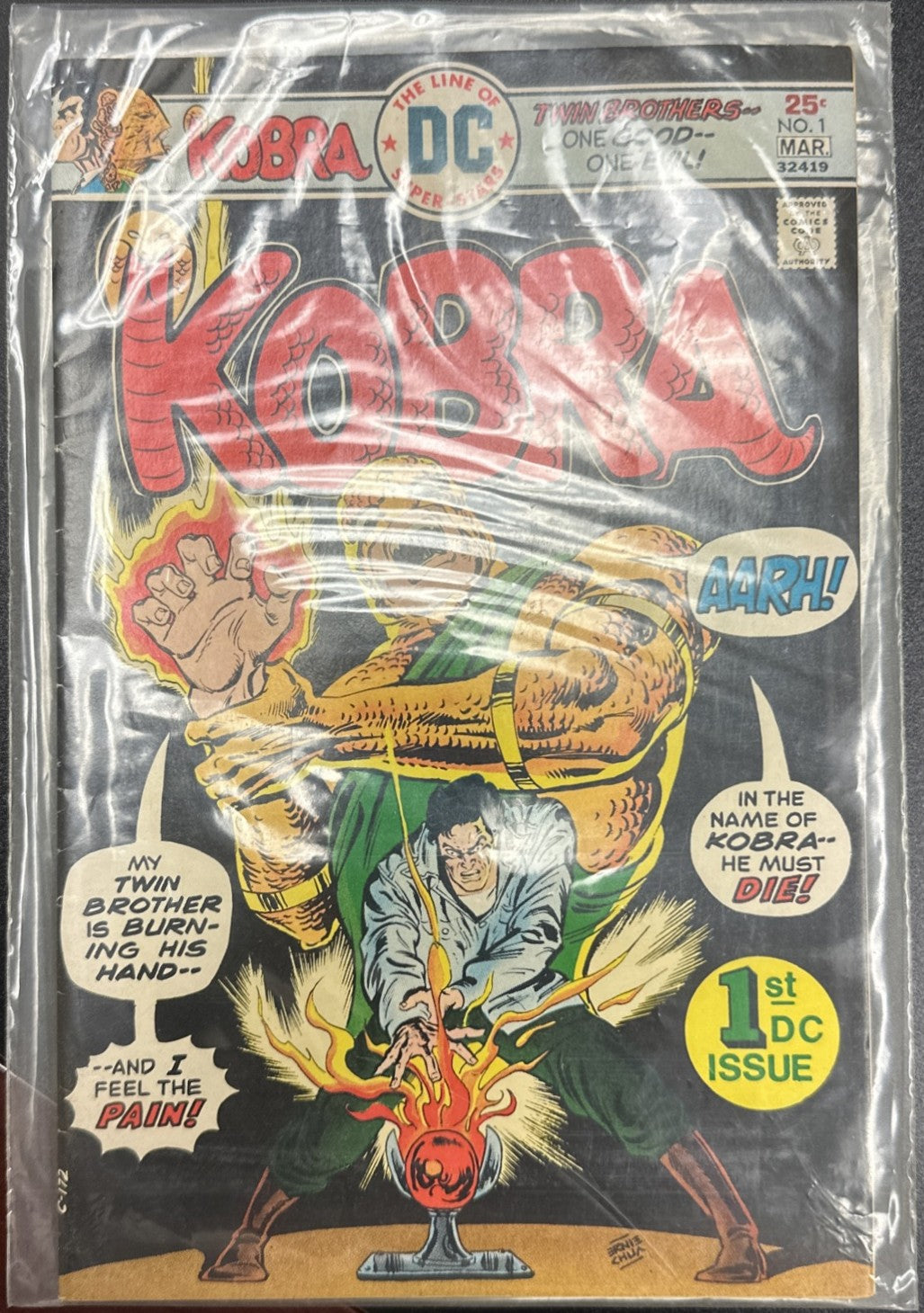 Vintage DC Bronze Age Comic Book Lot New Teen Titans, Mystery in Space & Kobra #1