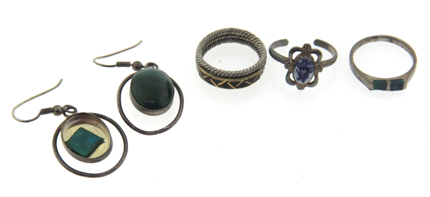 Lot of Sterling Silver Jewelry