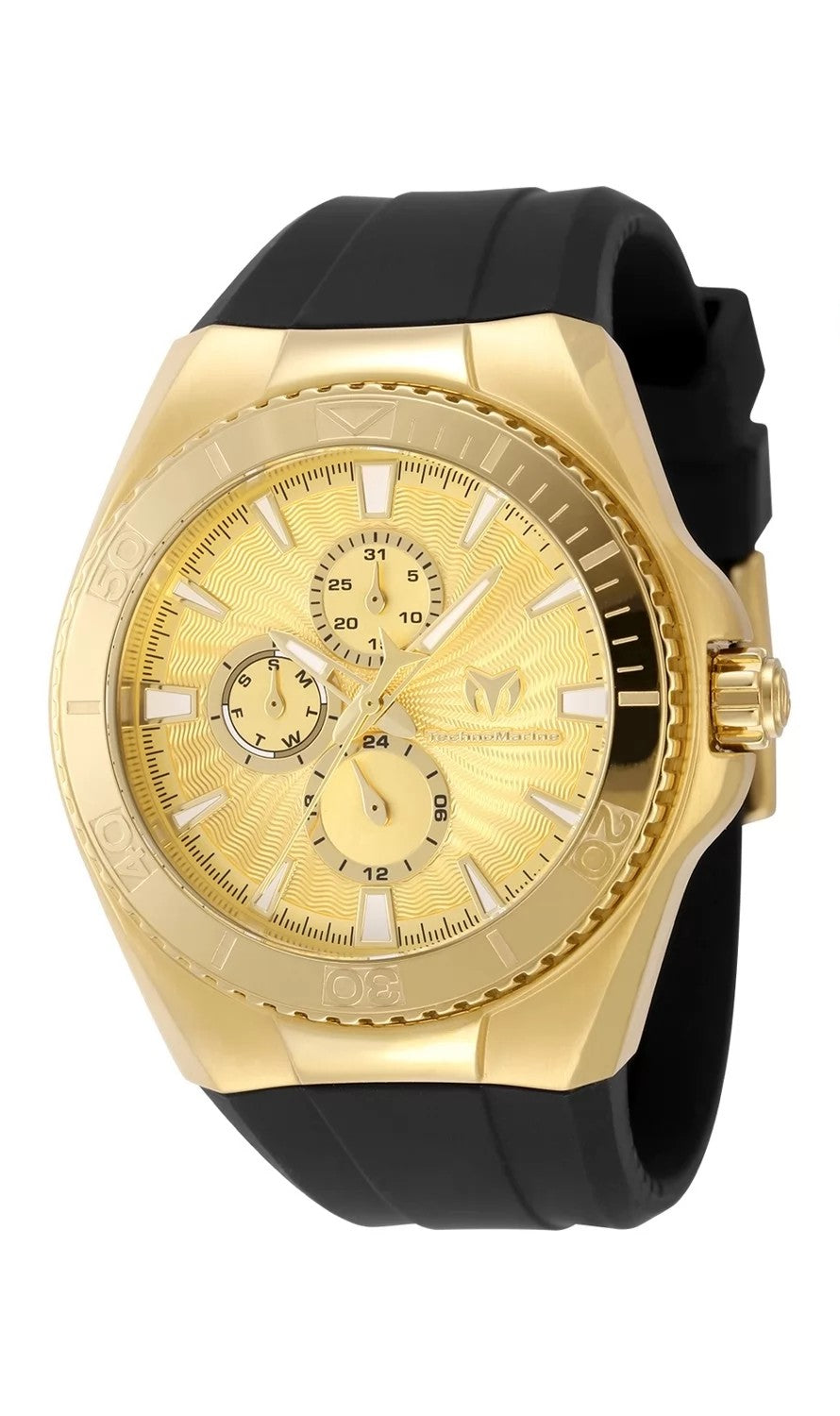 Technomarine Men's Cruise Quartz Chronograph Gold Dial Watch