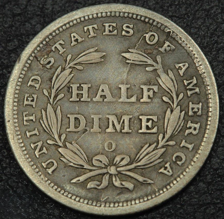 1839-O Seated Liberty Half Dime Early New Orleans Silver Coin