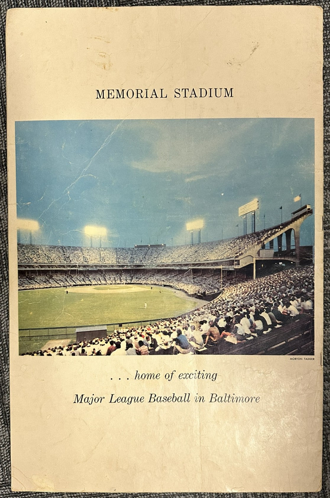 1963 Baltimore Orioles Official Yearbook & Memorial Stadium Souvenir Program Lot