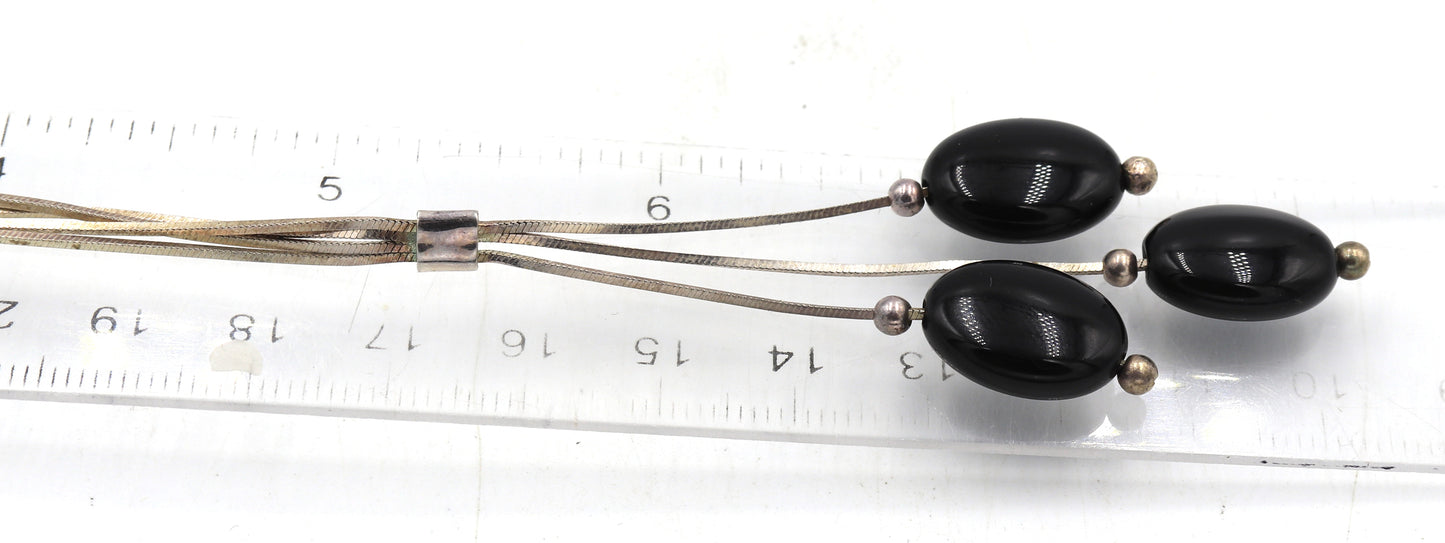 Group lot of 3 Vintage 925 sterling silver necklaces