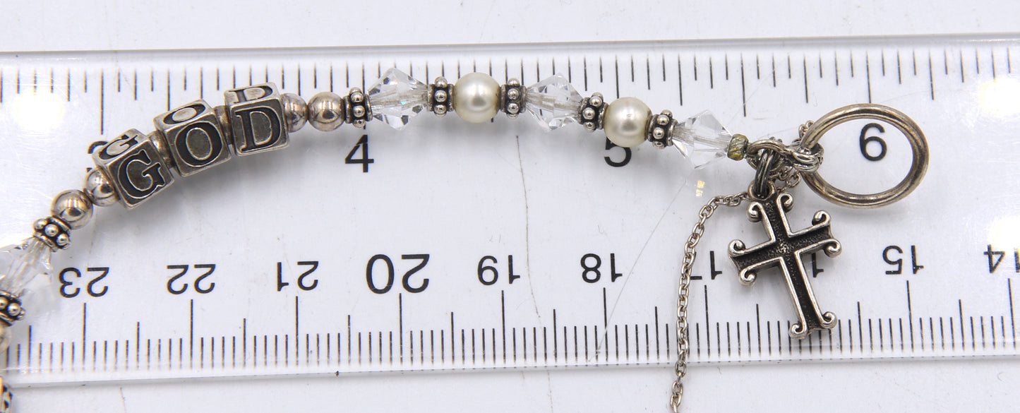 Vintage 925 Sterling Silver Group Lot of 4 Bracelets