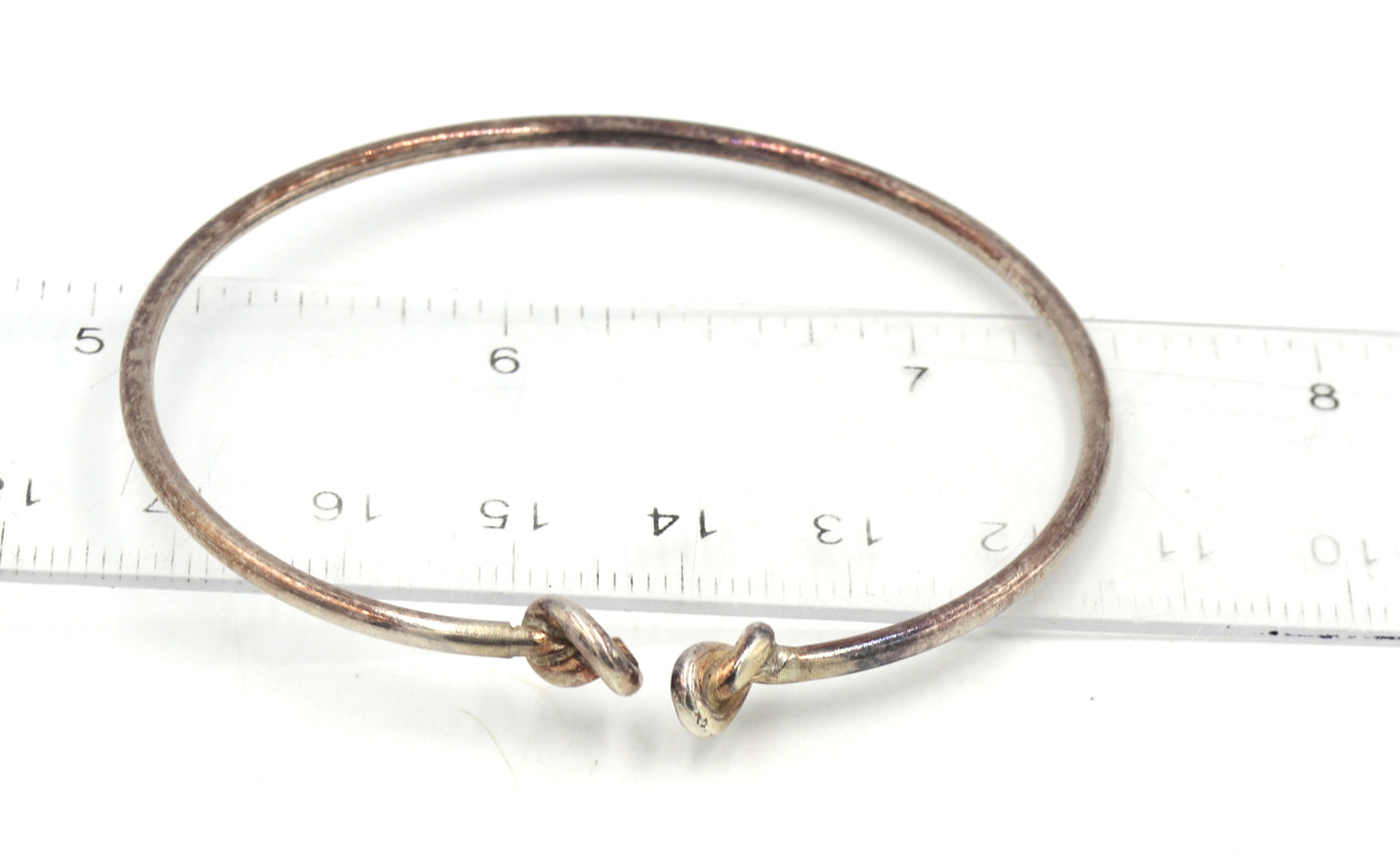 Group lot of Vintage 925 sterling silver 4 bangles